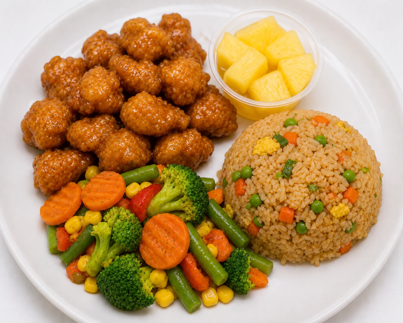 Fried Honey Garlic Chicken